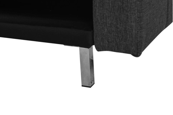 Софа раскладная Vetro Mebel Доминик Серый-серебро-27