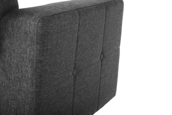 Софа раскладная Vetro Mebel Доминик Серый-серебро-20