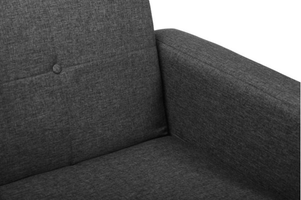 Софа раскладная Vetro Mebel Доминик Серый-серебро-22