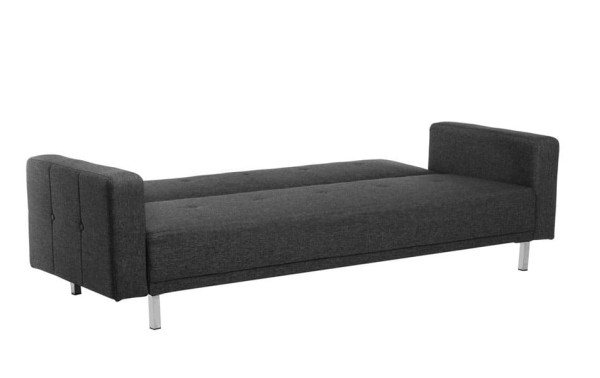 Софа раскладная Vetro Mebel Доминик Серый-серебро-3