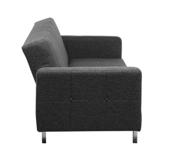 Софа раскладная Vetro Mebel Доминик Серый-серебро-8