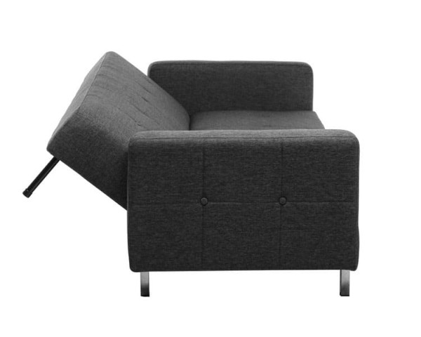 Софа раскладная Vetro Mebel Доминик Серый-серебро-10