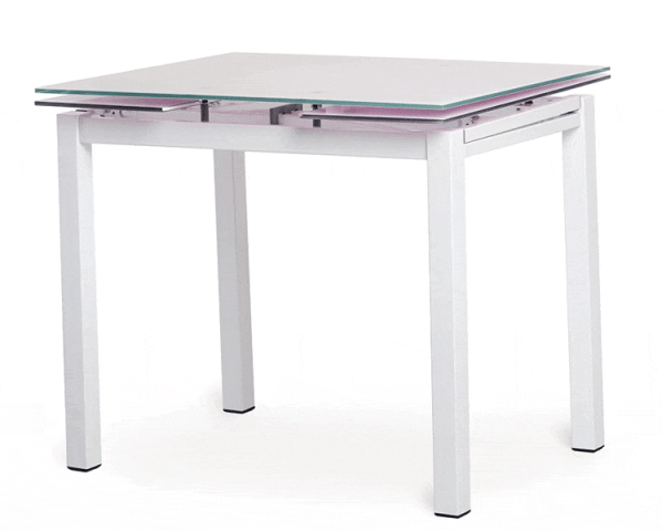 Стол раскладной обеденный Vetro Mebel T-231-8 Белый-0