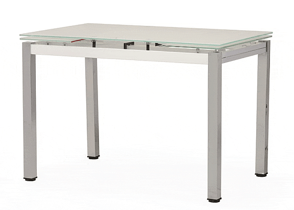 Стол раскладной обеденный Vetro Mebel T-231 Белый-0