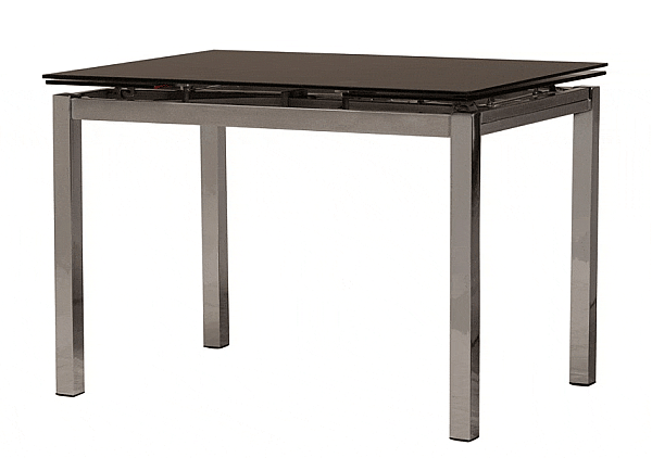 Стол раскладной обеденный Vetro Mebel T-231 Коричневый-0