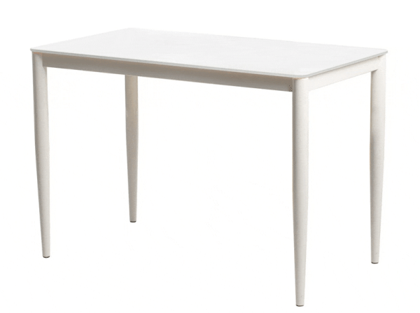 Стол обеденный Vetro Mebel T-300-11 Снежно белый-0