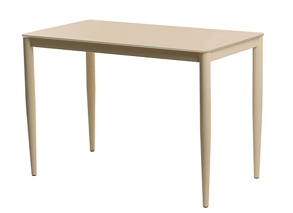 Стол обеденный Vetro Mebel T-300-11 Молочный Стол обеденный Vetro Mebel T-300-11 Молочный-0