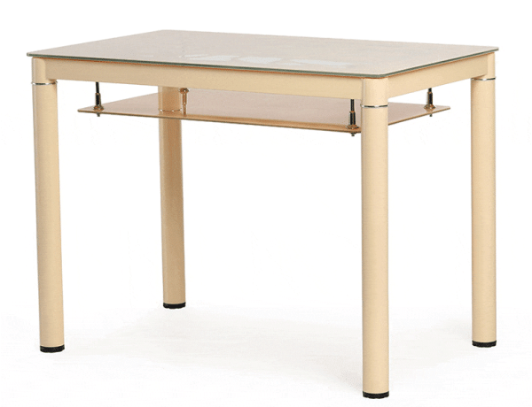 Стол обеденный Vetro Mebel T-300-2 Кремовый-0