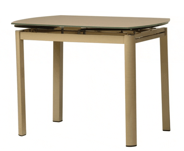 Стол раскладной обеденный Vetro Mebel T-600-2 Кофе мокко-0