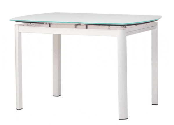 Стол раскладной обеденный Vetro Mebel T-600 Белый-0