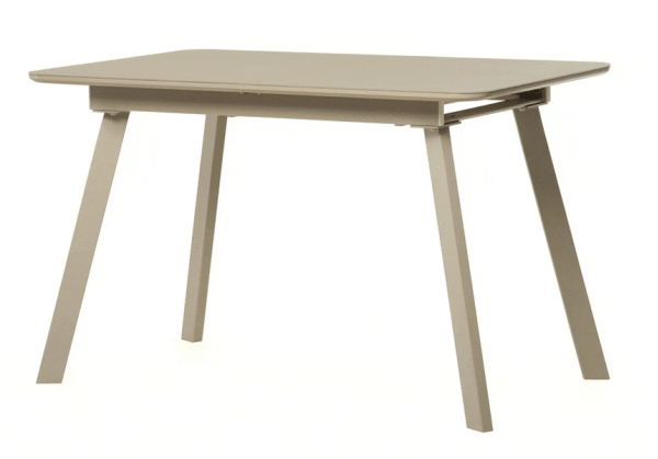 Стол раскладной обеденный Vetro Mebel TM-170 Матовый капучино-0