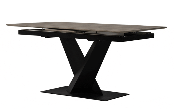 Раскладной обеденный стол Vetro Mebel ТМL-680 Пепельный дуб-0