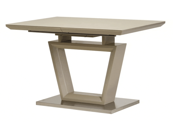Стіл розкладний обідній Vetro Mebel TMM-51-1 Матовий Капучіно-0