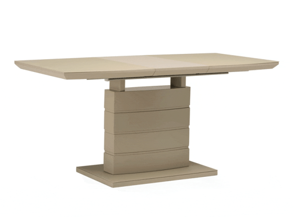 Стол раскладной обеденный Vetro Mebel TMM-50-1 Матовый Капучино-8