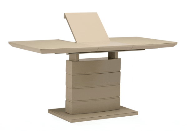 Стол раскладной обеденный Vetro Mebel TMM-50-1 Матовый Капучино-9