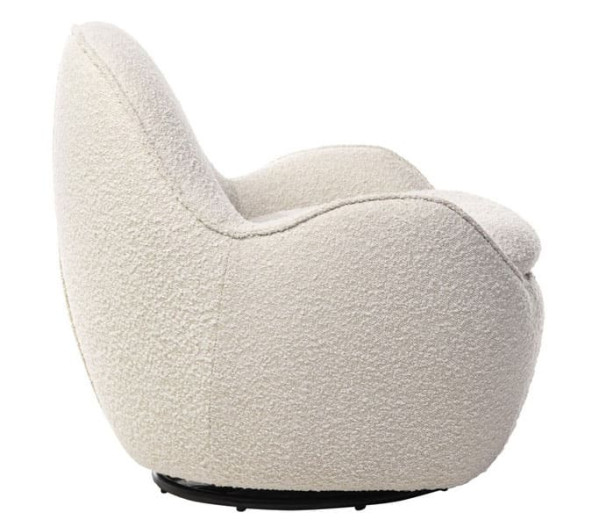 Поворотне крісло Vetro Mebel Каллісто Айворі-2