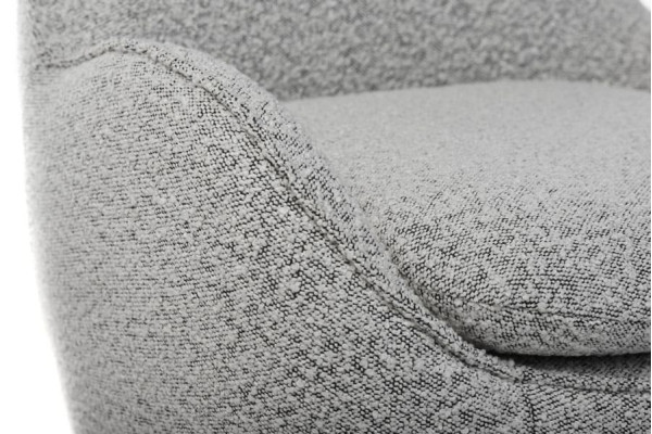 Поворотне крісло Vetro Mebel Каллісто Сіра бриж-9