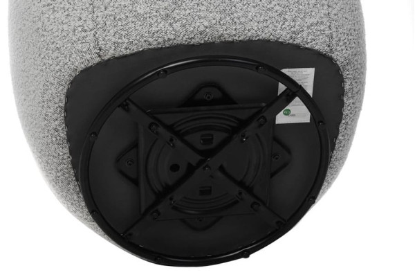 Поворотне крісло Vetro Mebel Каллісто Сіра бриж-12