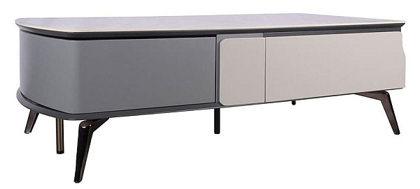 Журнальный стол Vetro Mebel Лацио Бланко мрамор Журнальный стол Vetro Mebel Лацио Бланко мрамор-0