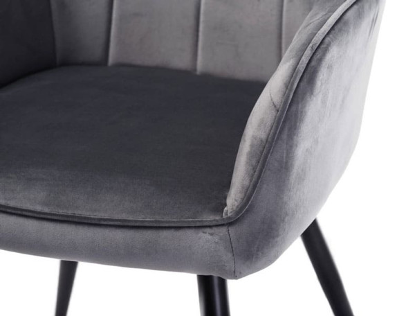 Стул Vetro Mebel M-62 Серый велюр-10