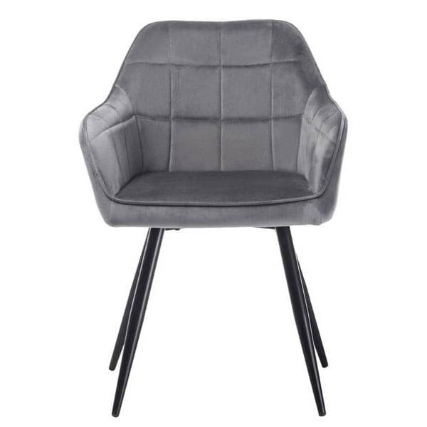 Стул Vetro Mebel M-62 Серый велюр-4