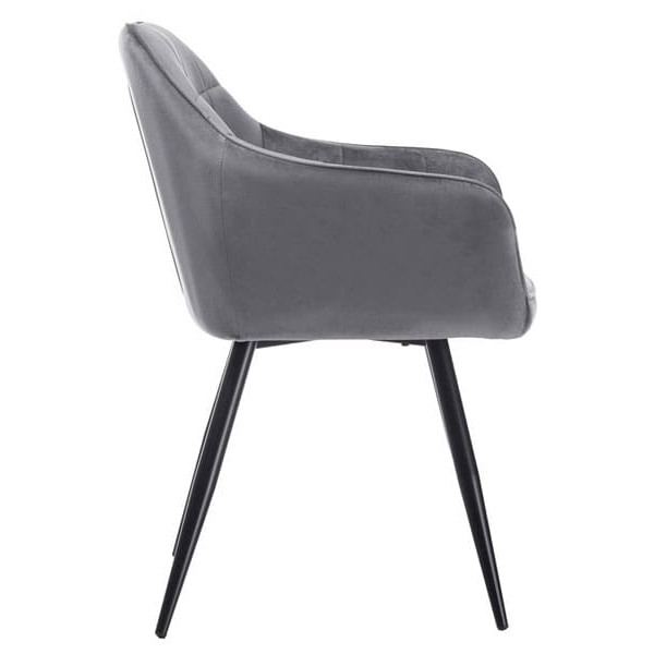 Стул Vetro Mebel M-62 Серый велюр-7