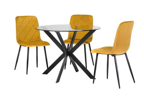 Обеденный стол Vetro Mebel T-304 Стекло-7