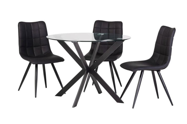 Обеденный стол Vetro Mebel T-304 Стекло-8