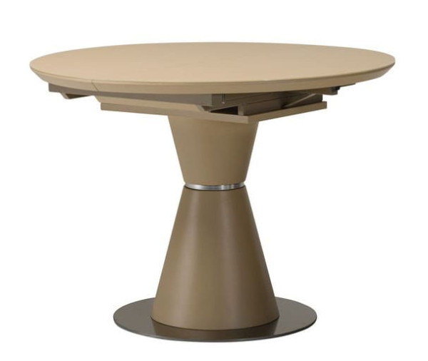 Розкладний обідній стіл Vetro Mebel TML-651-1 Капучіно-0
