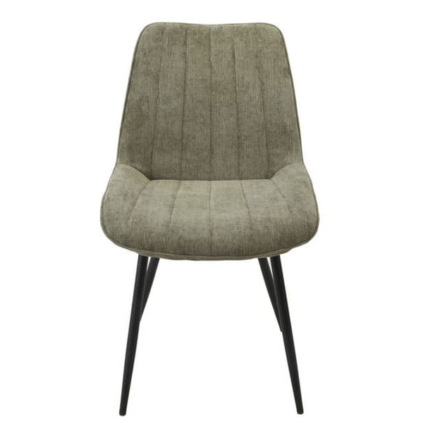 Стул Vetro Mebel N-50 Оливковый-черный ткань-1