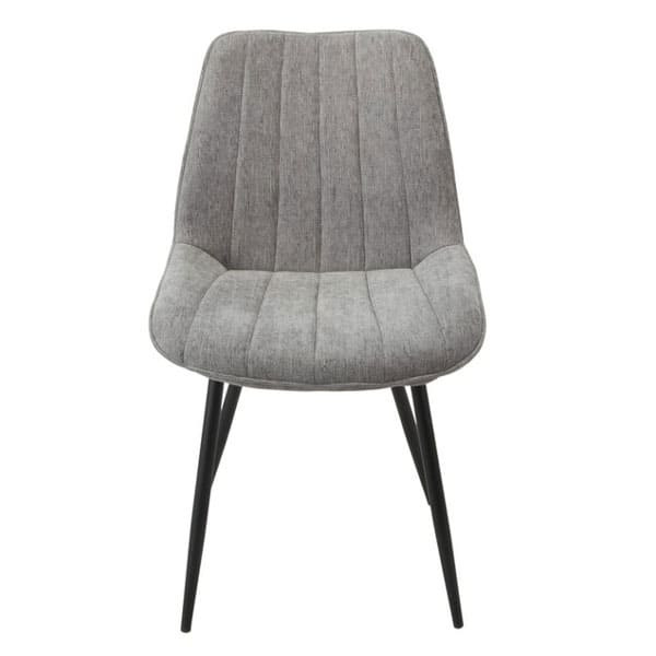 Стілець Vetro Mebel N-50 Сірий-чорний тканина-1