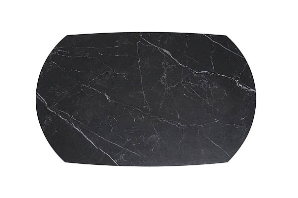 Керамічний стіл розкладний обідній Vetro Mebel TML-825 Неро маркіна-чорний-22