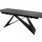 Керамічний стіл розкладний обідній Vetro Mebel Бруно TML-880 Неро маркіна-чорний-12-thumb