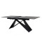 Керамічний стіл розкладний обідній Vetro Mebel Бруно TML-880 Неро маркіна-чорний-10-thumb