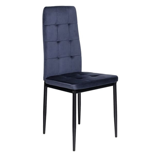 Стул Vetro Mebel N-66-2 Индиго велюр-0