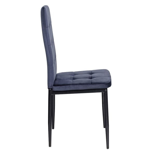 Стул Vetro Mebel N-66-2 Индиго велюр-2