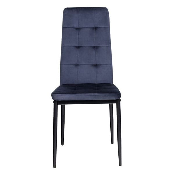 Стул Vetro Mebel N-66-2 Индиго велюр-1