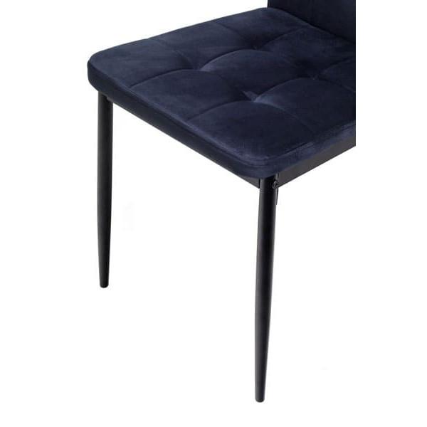 Стул Vetro Mebel N-66-2 Индиго велюр-9