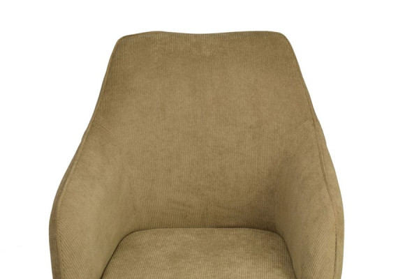 Стул поворотный Vetro Mebel R-100 Оливка вельвет-7