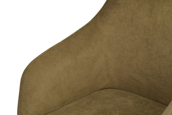 Стул поворотный Vetro Mebel R-100 Оливка вельвет-8