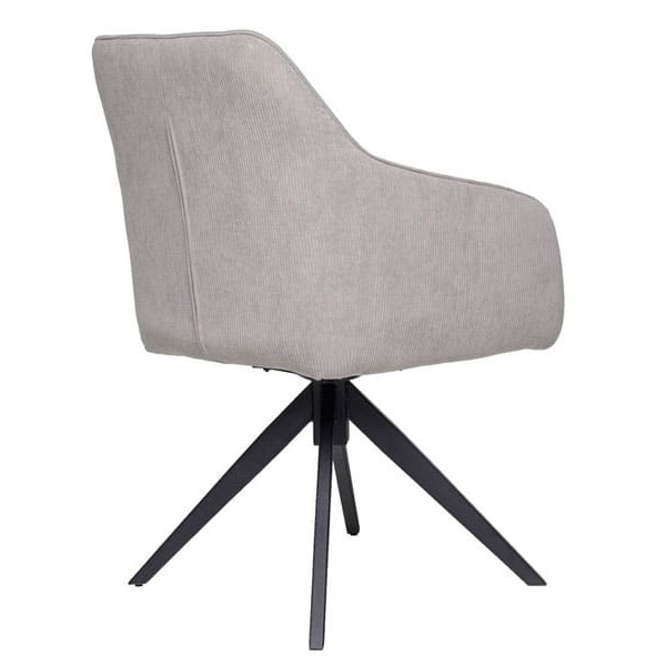 Стул поворотный Vetro Mebel R-100 Серый вельвет-5