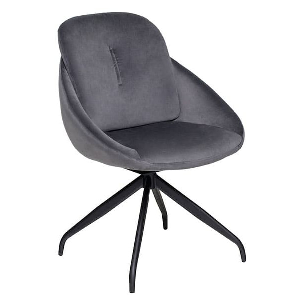 Поворотний стілець Vetro Mebel R-65 Сірий-0