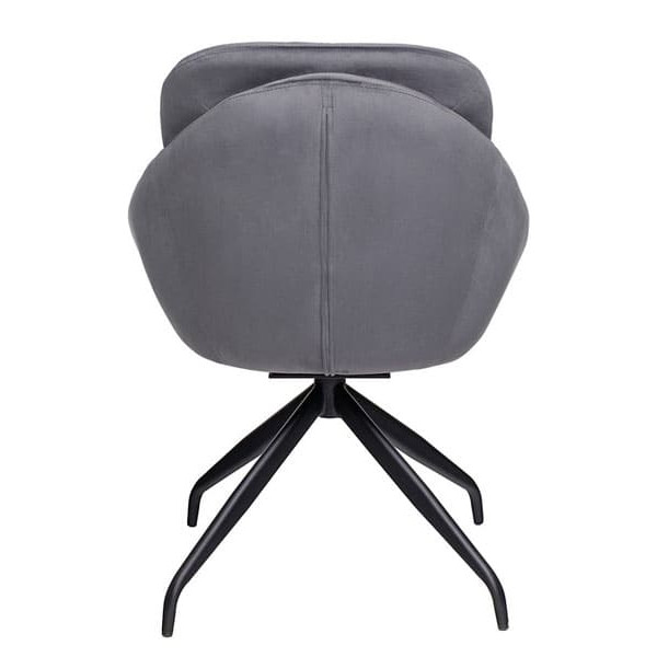 Поворотний стілець Vetro Mebel R-65 Сірий-4