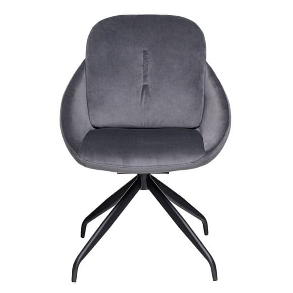 Поворотний стілець Vetro Mebel R-65 Сірий-1