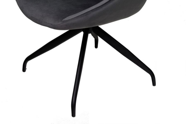 Поворотний стілець Vetro Mebel R-65 Сірий-8