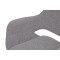 Стул поворотный Vetro Mebel R-75 Серый букле-6-thumb