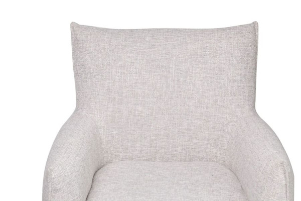 Стул поворотный Vetro Mebel R-90 Светло-серый меланж-9