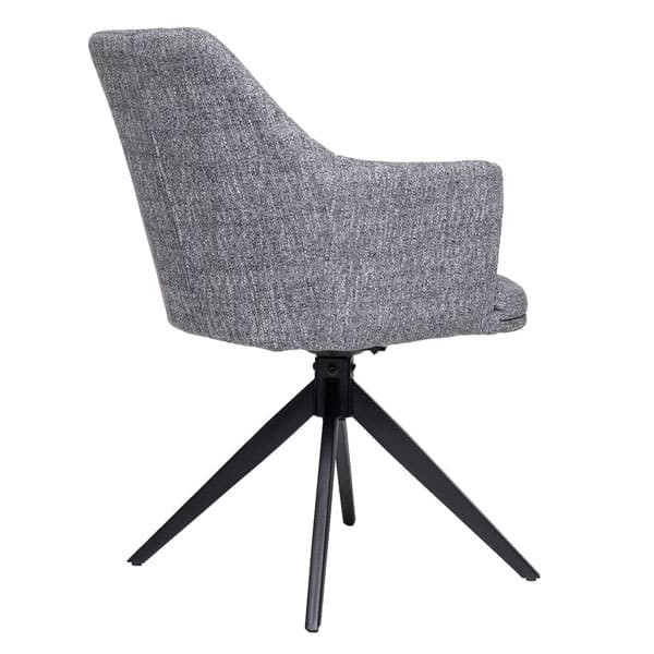 Стул поворотный Vetro Mebel R-95 Серый рогожка-3