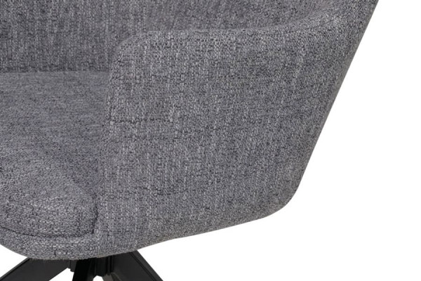 Стул поворотный Vetro Mebel R-95 Серый рогожка-7