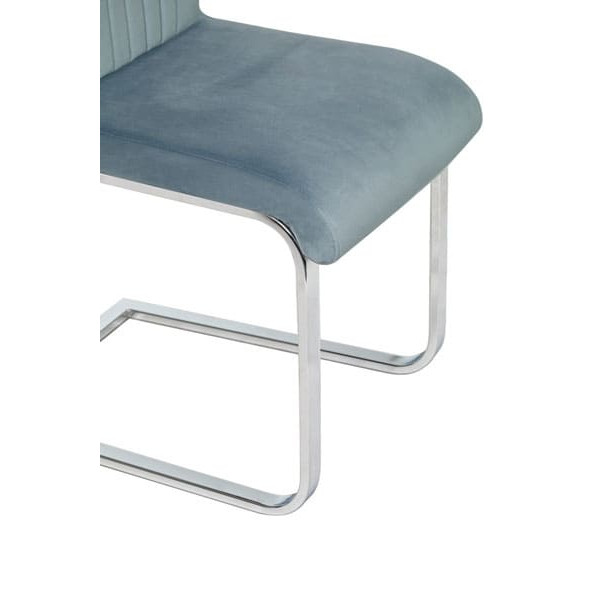 Стул Vetro Mebel S-125 Небесно-серый велюр-6